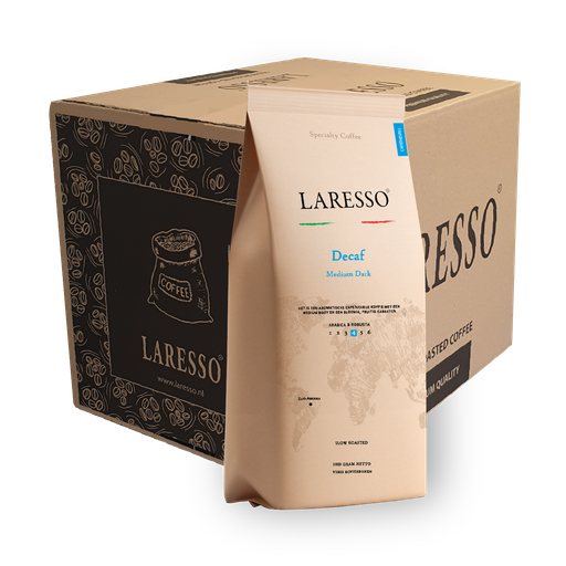 LARESSO - DECAF medium dark 8 x 1kg