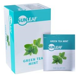 Sunleaf | Green Tea Mint | 4 x 25 st. 